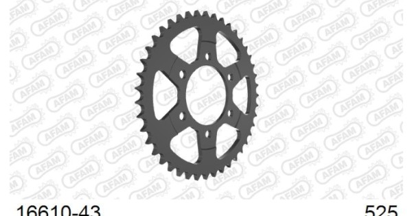 Afam Rear Sprocket Teeth